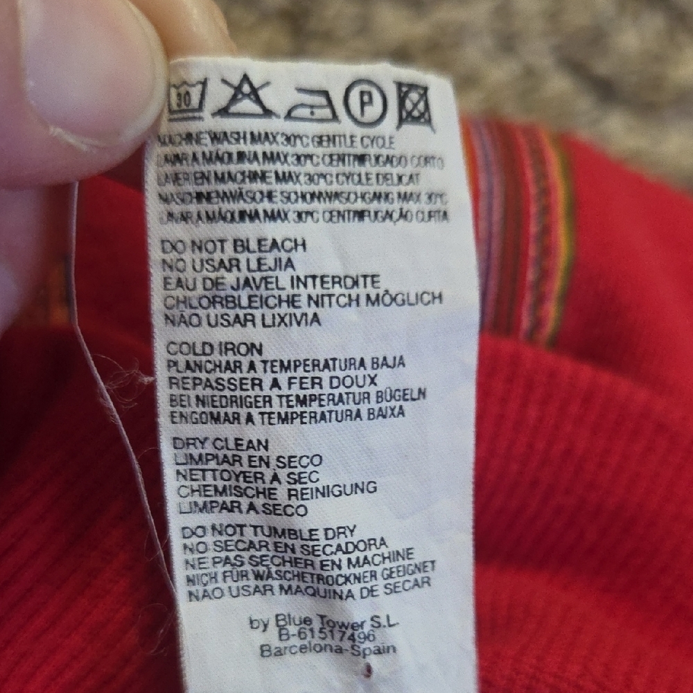 Vintage Custo Barcelona Embroidered Zip Jacket Size 4 Boho Festival Y2K - Picture 9 of 9